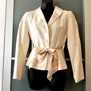 Ann Taylor linen blazer